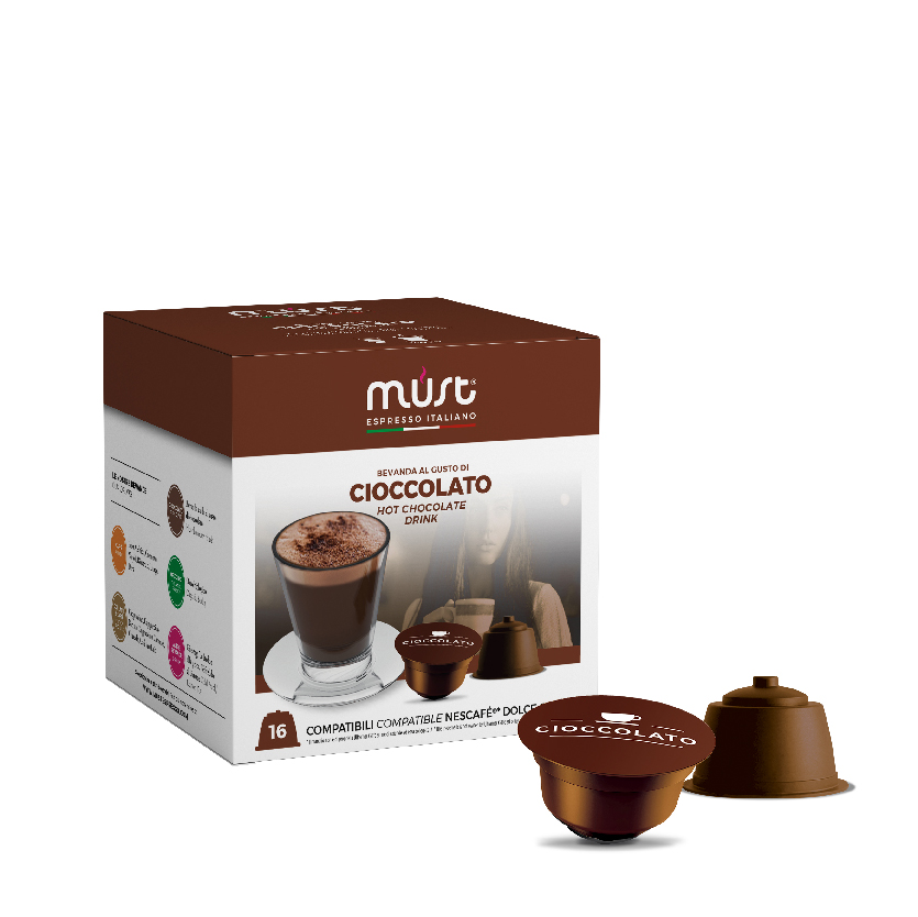 Dolce Gusto Cápsulas compatibles, chocolate caliente con sabor a Mars 8 x  17 g (0.5 oz)