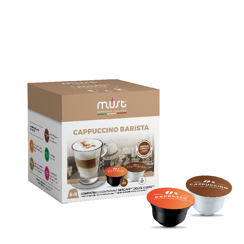 Cappuccino Barista  16 compatible capsules - Must espresso
